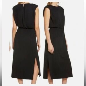 Wayf maxi dress with shoulder pads - size small